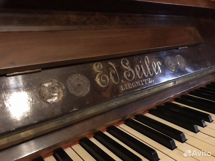 Пианино Ed.Seiler. Liegnitz. Германия, 1893 г