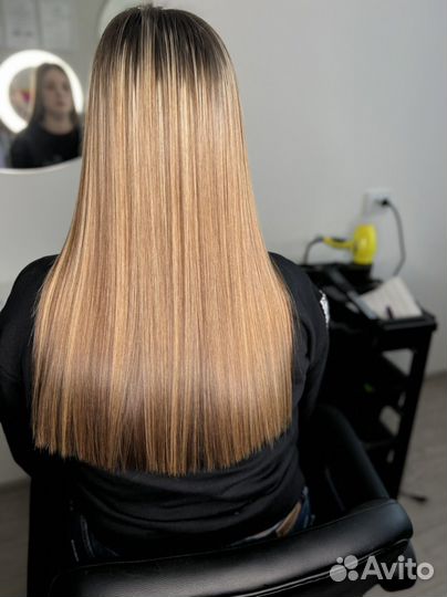 Кератин, ботокс, прикорневой объем