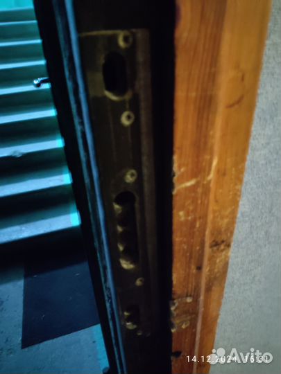 Дверь входная железная бу