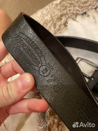 Мужской кожаный ремень diesel