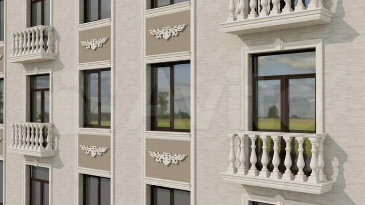 1-к. квартира, 41 м², 4/8 эт.