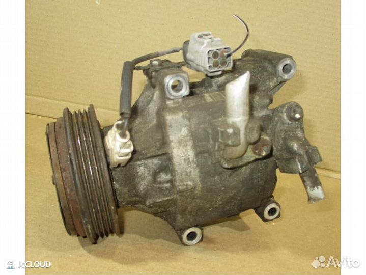 Компрессор кондиционера на toyota porte NNP15 1NZ