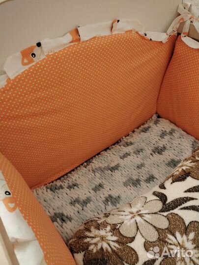 Бортики в детскую кроватку