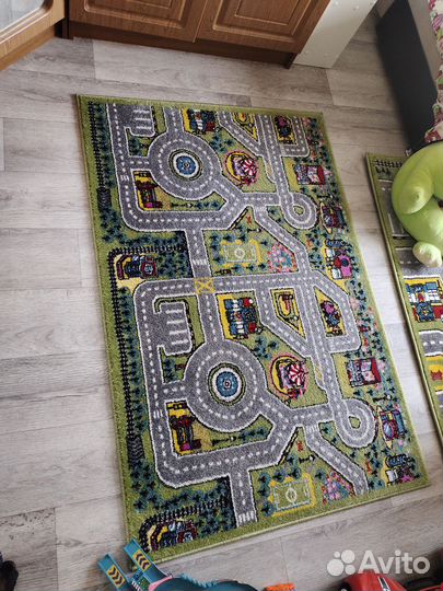 Ковер детский с дорогами