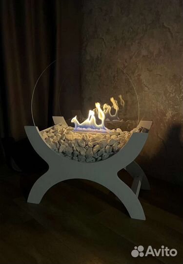 Новый. Напольный камин, биокамин