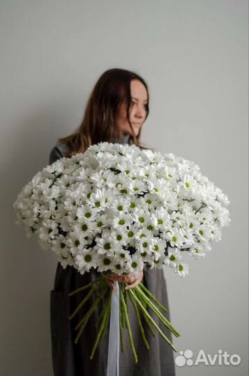 Букеты из кустовой хризантемы