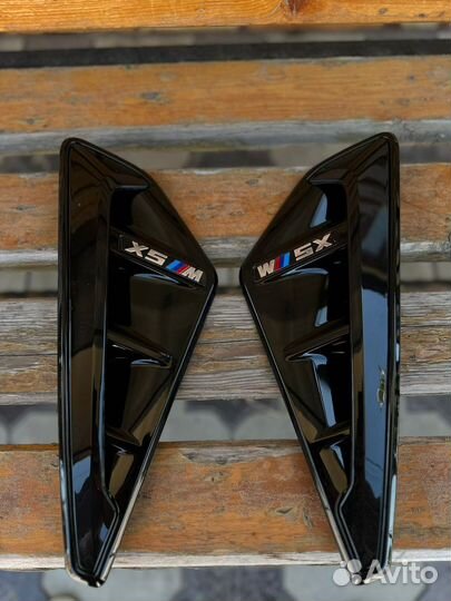 Накладки на крылья жабры Бмв X5 G05