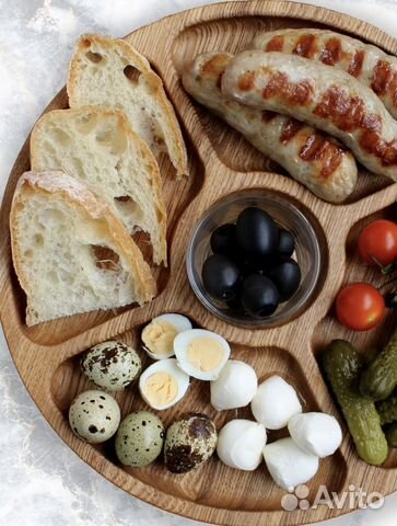 Менажница деревянная