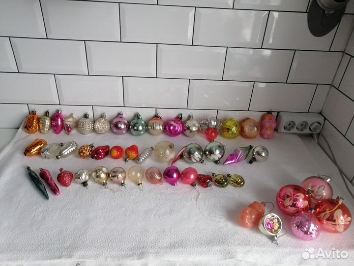 Игрушки на ёлку советского периода