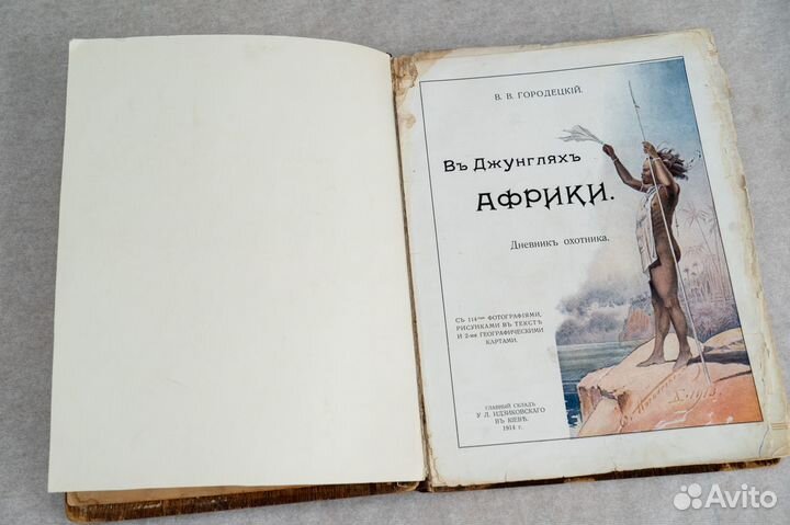 В.В. Городецкий В джунглях Африки 1914 г