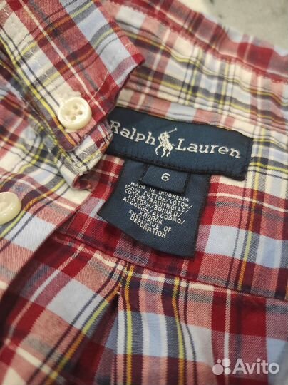 Ralph lauren рубашка
