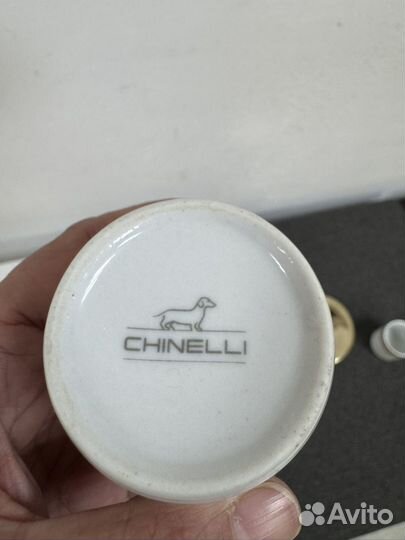 Две кафейные пары Chinelli. Италия