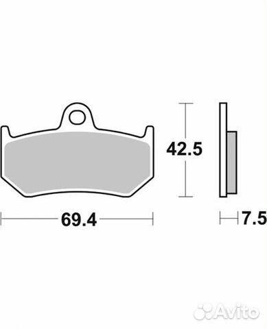 Тормозные колодки MV agusta Brutale, F4