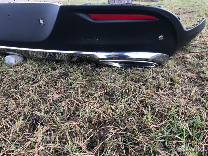 Накладка заднего бампера Mercedes-Benz GLE