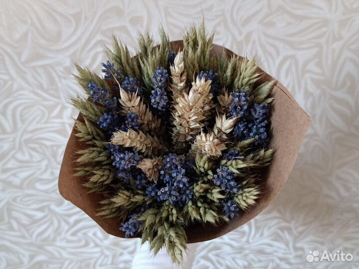Мини букет из сухоцветов