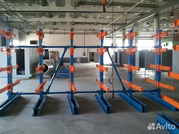 Стеллажи консольные