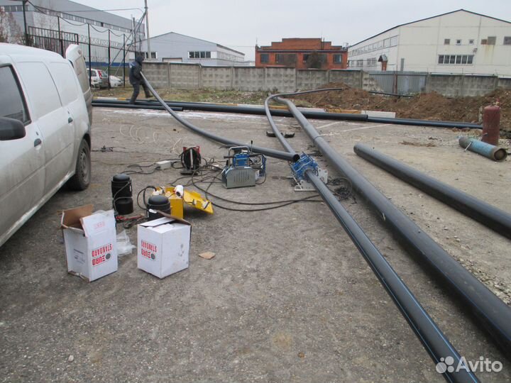 Сварка пнд труб монтаж водопровода и канализации