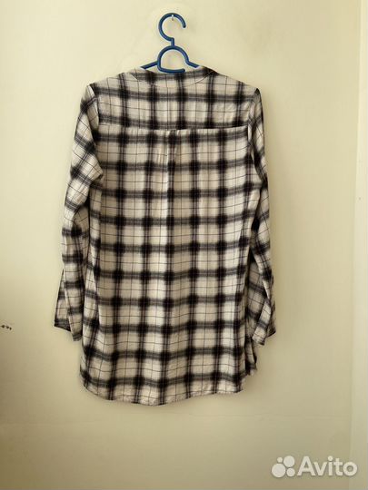 Блузка женская в клетку S