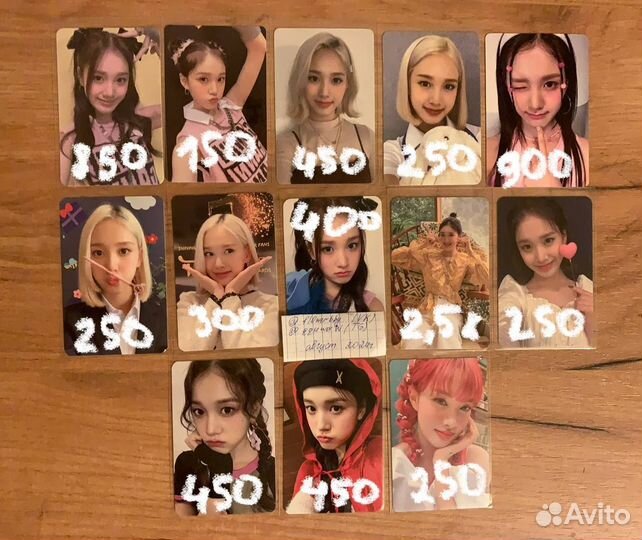 Официальные карты kpop stayc джей