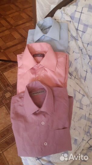 Рубашка для мальчика 122 128