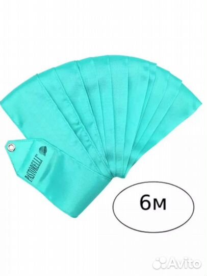 Лента гимнастическая 6 м pastorelli Тиффани 01493