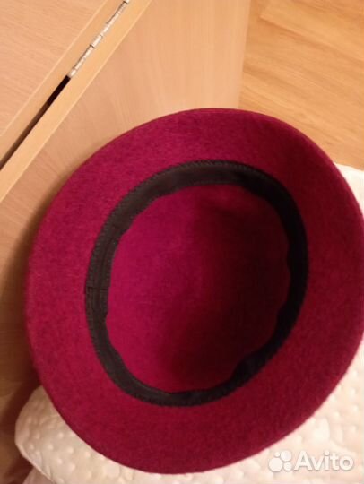 Шапка женская шляпа шерсть