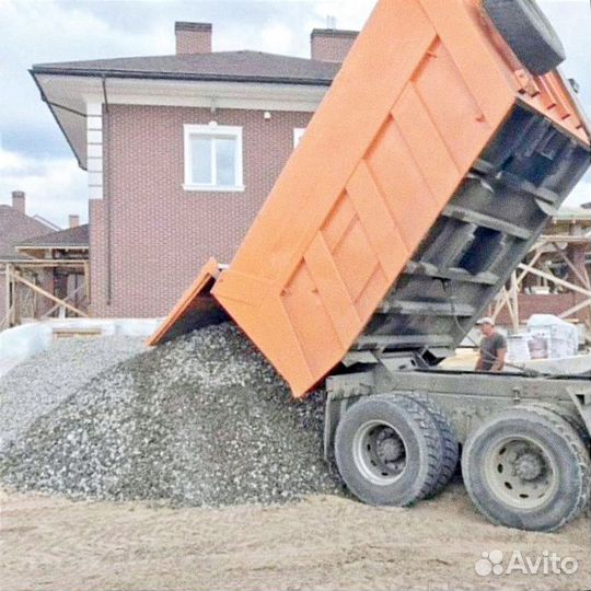 Песок щебень пгс отсев чернозём