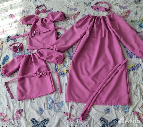 Платье мама и дочка