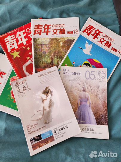 Журналы на китайском языке цена за все 6 шт