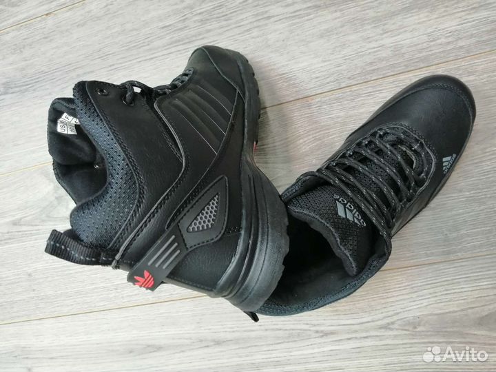 Кроссовки мужские с искусственным мехом