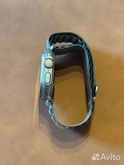 Apple watch ultra 49mm Titanium Olive Alpine Loop