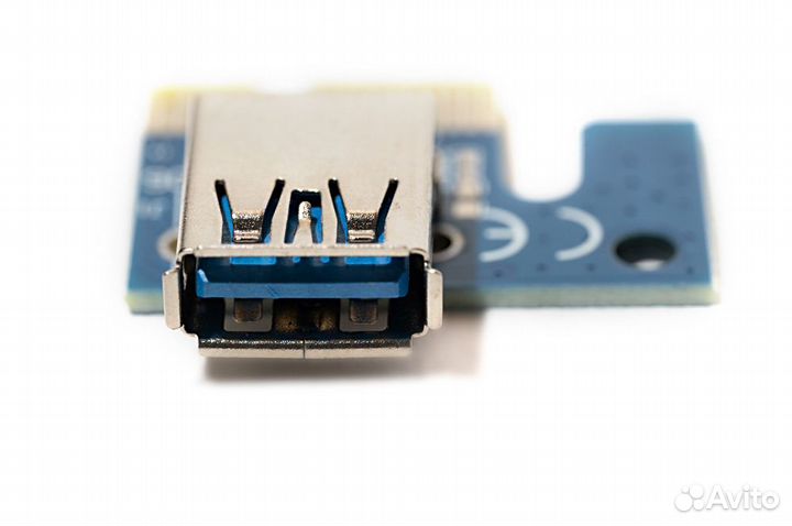 Вставка для райзера PCI-E 1x USB adapter