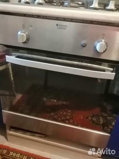 Газовый духовой шкаф hotpoint ariston б/у
