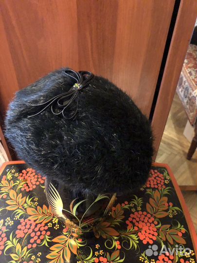 Берет из ситриженой нутрии