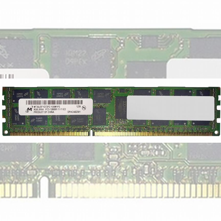 [MT36JSF1G72PZ-1G6M1FE] Оперативная Память Micron Mt36jsf1g72pz-1g6m1fe