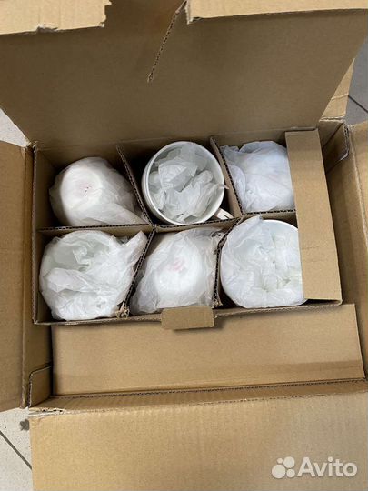 Чайный сервиз из костяного фарфора на 6 персон