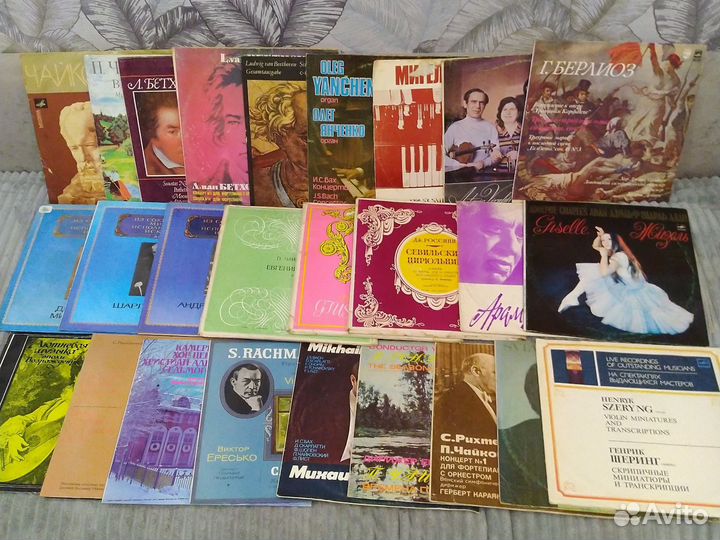 Виниловые пластинки СССР