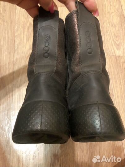 Сапоги зимние ecco 34