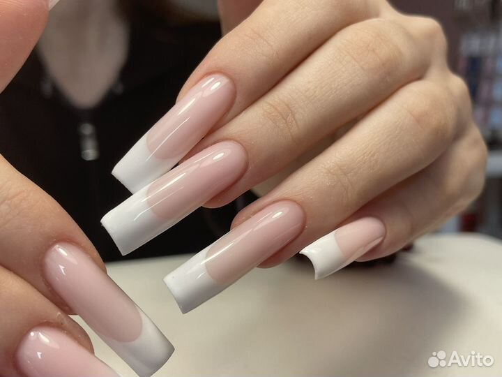 Маникюр на дому/ Наращивание ногтей/ Гель-лак