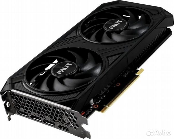 Видеокарта Palit PCI-E 4.0 RTX4060TI dual OC nvidia GeForce RTX 4060TI 8Gb 128bit gddr6 2310/18000 H