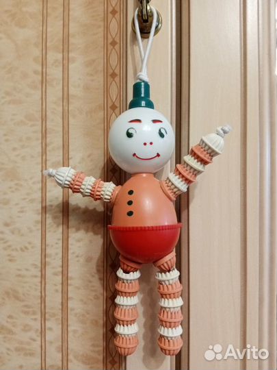 Игрушка Погремушка СССР, капитошка