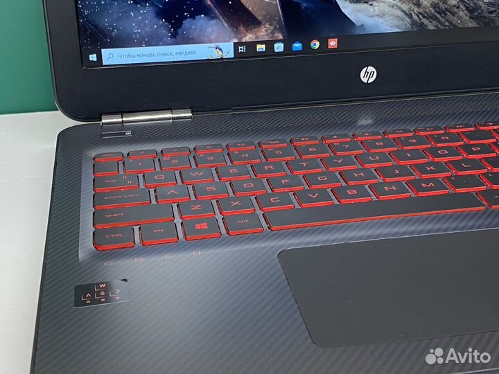 Ноутбук HP i5\12gb\gtx1050Ti-4gb\ssd+hdd игровой