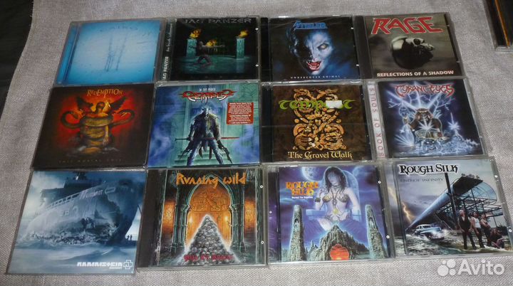 Cd Kiss,Savatage,Asia,DP,Eloy,Flower Kings,Rage