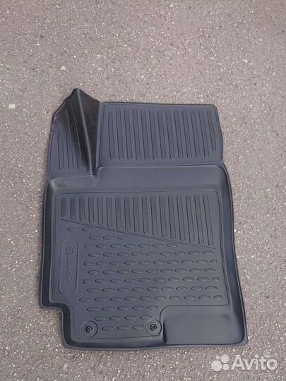 Коврик водительский 3D Solaris / Rio (2010-2023)