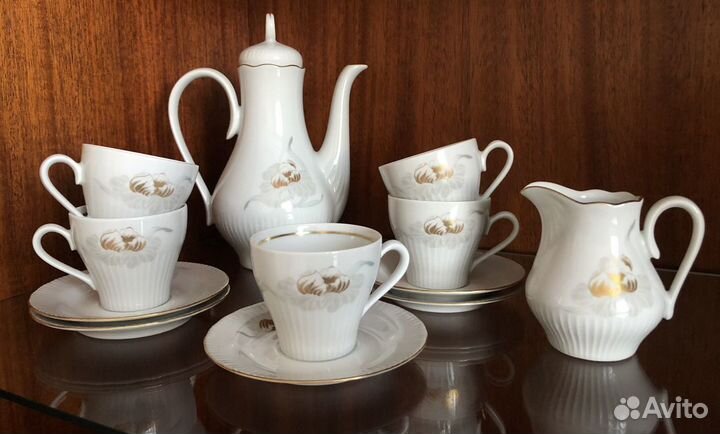 Сервиз кофейный Jlmenau гдр