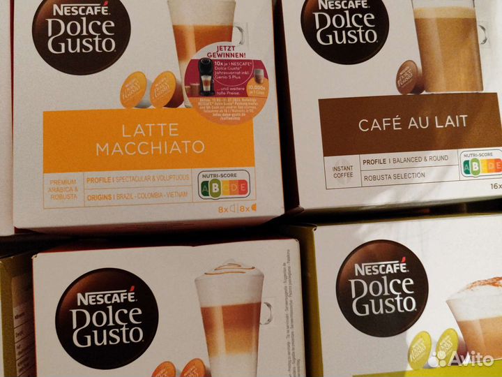 Капсулы Nescafe для Dolce Gusto