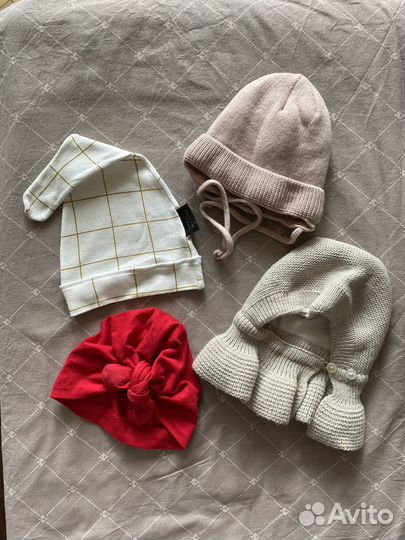 Шапки для новорожденных