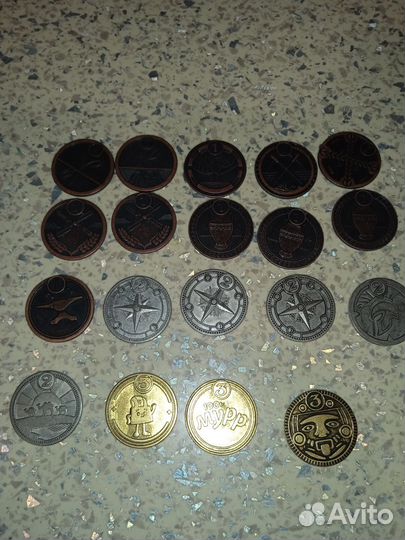 Жетоны. Жетоны пятерочка. Коллекция жетонов