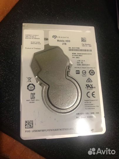 Жесткий диск hdd