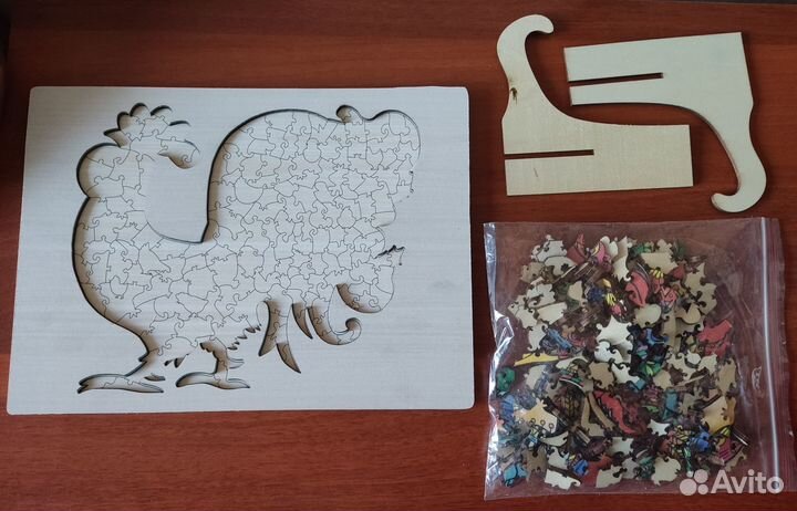 Деревянные пазлы